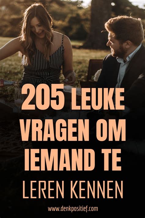 100 goede vragen om iemand te leren kennen